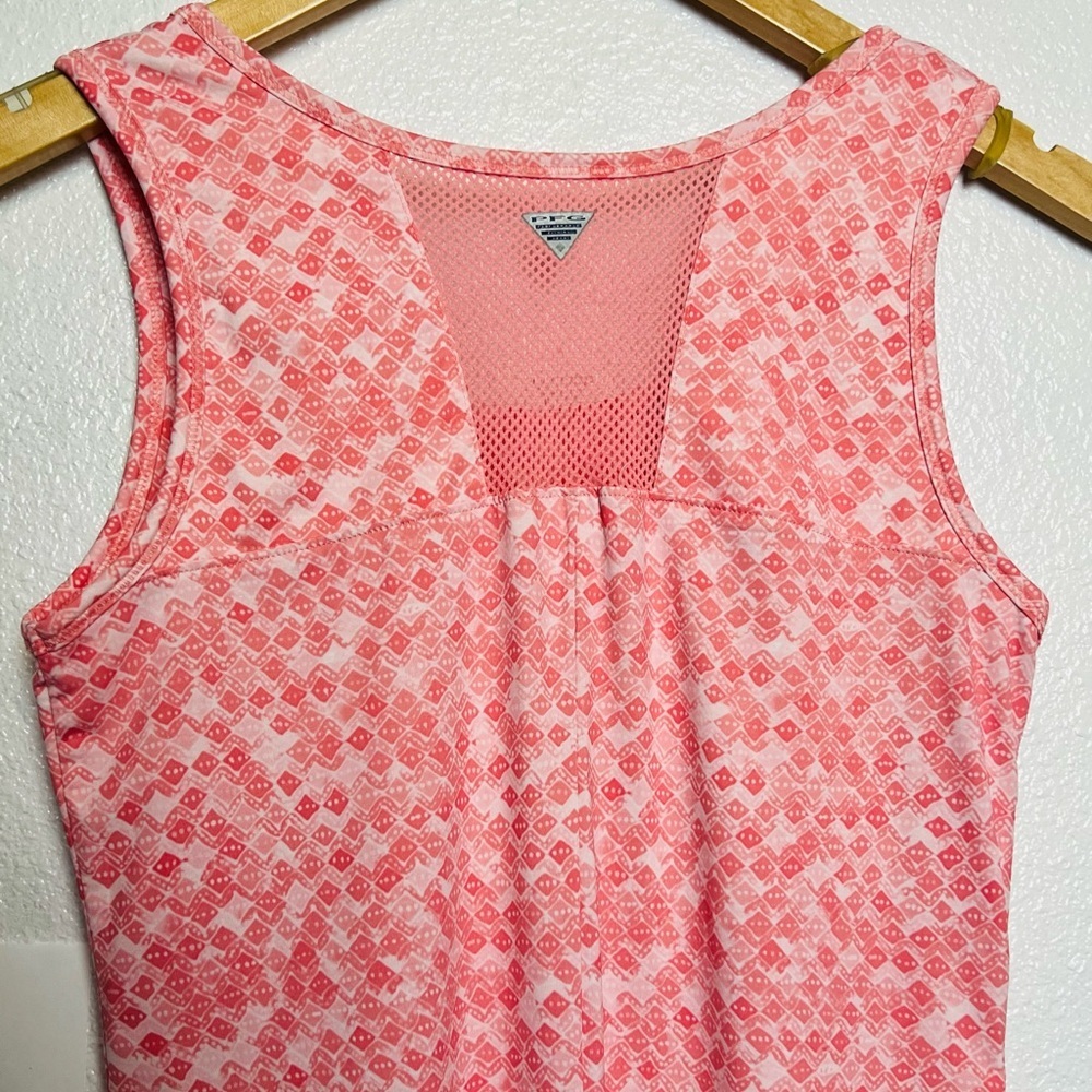 Columbia Pink Printed Omni Freeze UPF 50 Sleeveless Dress Small - Picture 5 of 8